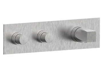 ALINE 49000V2 - Hydroprogressive 3 hole stainless steel shower mixer by Rubinetterie Frattini - view 2